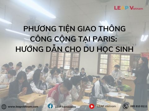 Phương Tiện Giao Thông Công Cộng Tại Paris: Hướng Dẫn Cho Du Học Sinh