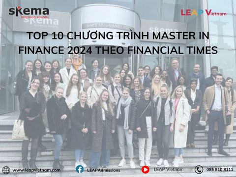 Top 10 Chương Trình Master in Finance 2024 Theo Financial Times