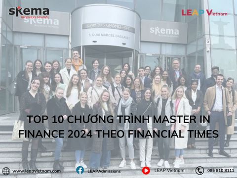 Top 10 Chương Trình Master in Finance 2024 Theo Financial Times