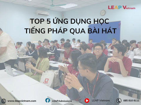TOP 5 ỨNG DỤNG HỌC TIẾNG PHÁP QUA BÀI HÁT