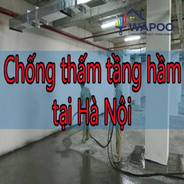 chống thấm tầng hầm