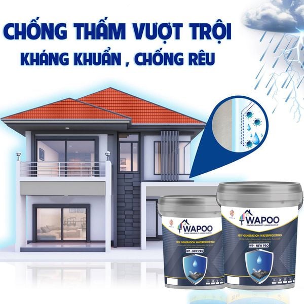 cách chống thấm tường nhà