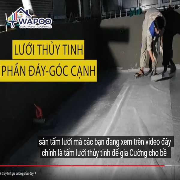 thi công chống thấm bể bơi