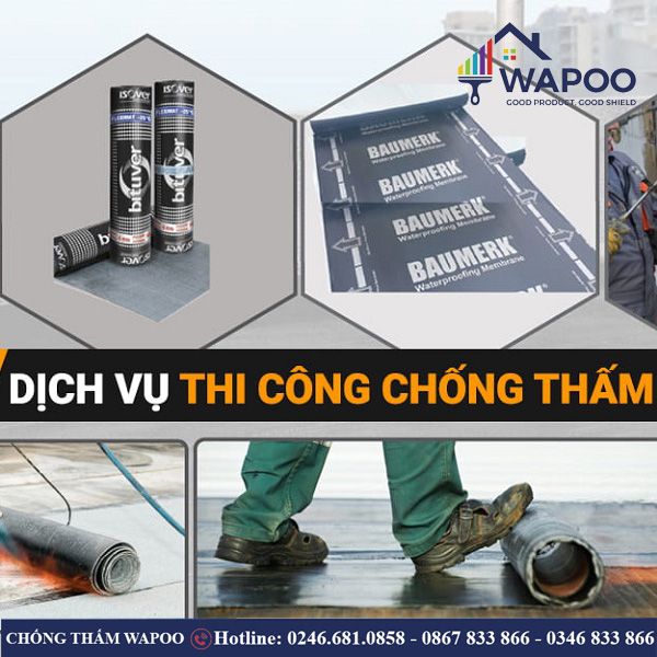 vật liệu chống thấm nhà vệ sinh