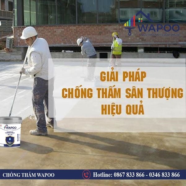 vật liệu chống thấm sân thượng