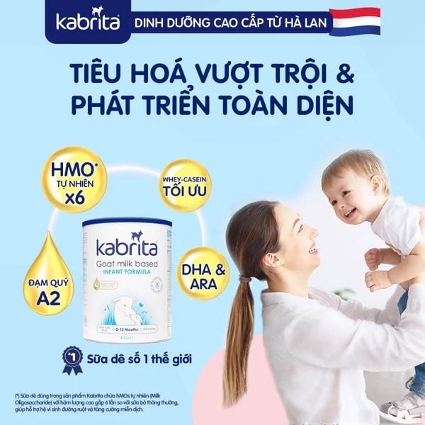 sữa công thức phát triển toàn diện cho bé