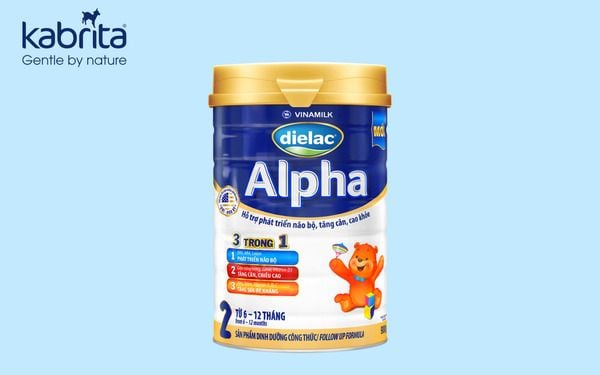 Sữa Dielac Alpha - Sữa bổ sung sắt sulfat