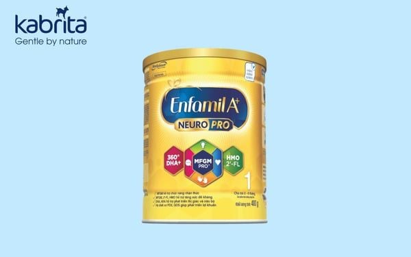 Sữa Enfamil A+ - Sữa bổ sung sắt cho trẻ từ 0 - 12 tháng