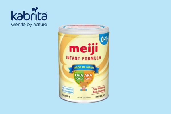 Sữa Meiji số 0 - Sữa bổ sung sắt cho trẻ