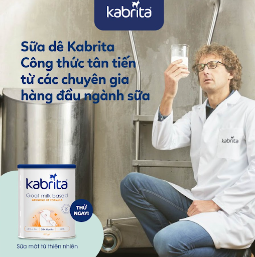 thùng sữa dê kabrita số 3 24 tháng