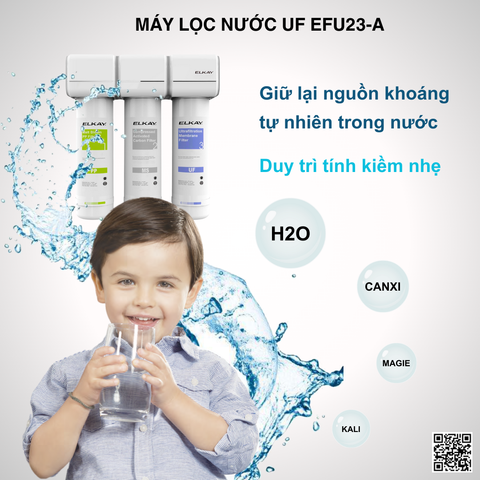 🧪 “Bí mật bên trong 3 lõi lọc” – Hiểu rõ công nghệ lọc của Elkay EFU23