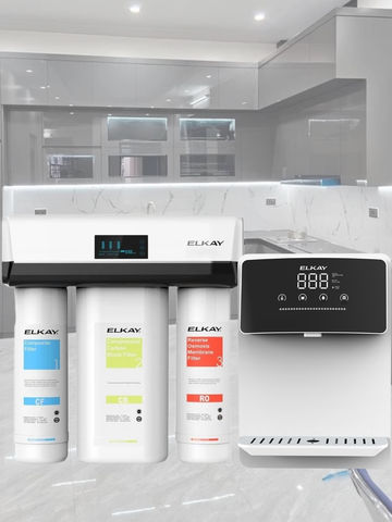 Lắp đặt máy lọc nước RO  EFR2400D-A và máy đun nước nóng 1 chạm EHI03 - Hà Nội