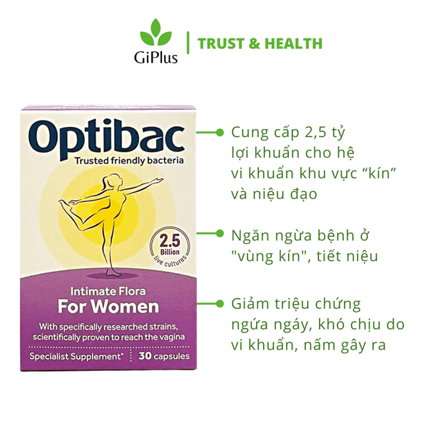 Viên uống men vi sinh Optibac bổ sung lợi khuẩn dành cho nữ (2)
