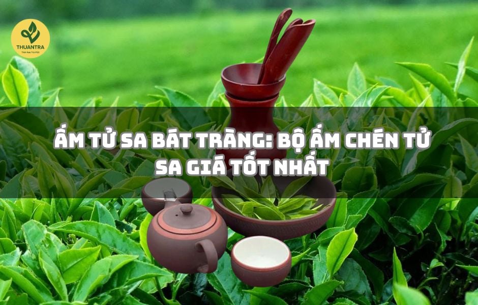 Ấm Tử Sa Bát Tràng: Bộ ấm chén Tử Sa giá tốt nhất