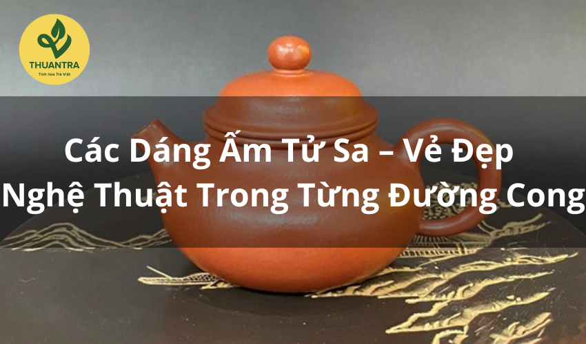 Các Dáng Ấm Tử Sa – Vẻ Đẹp Nghệ Thuật Trong Từng Đường Cong