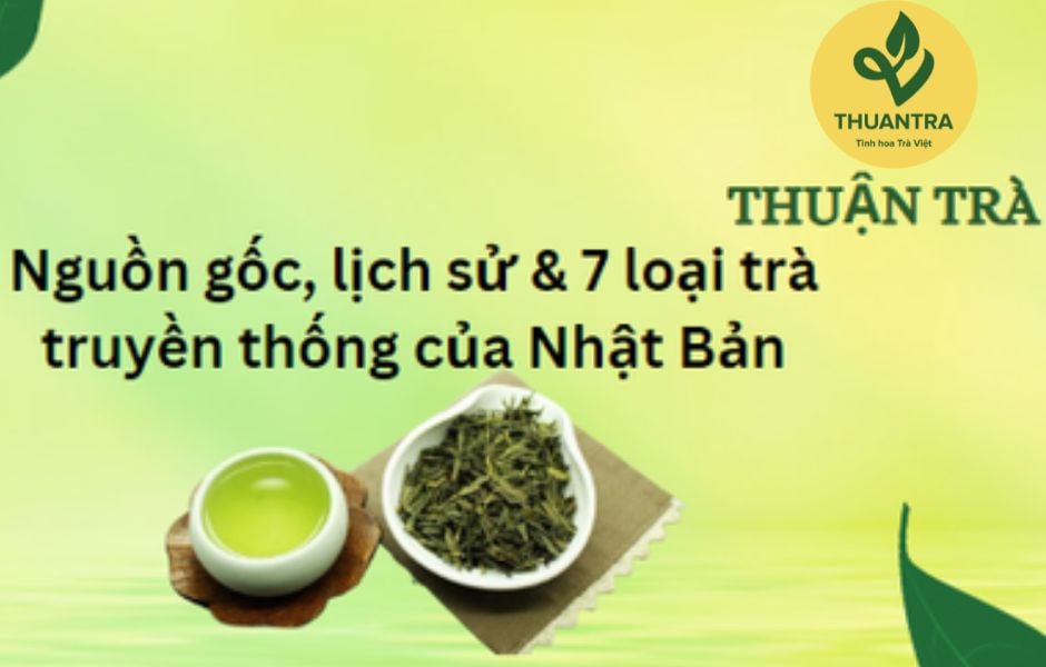 Nguồn gốc, lịch sử & 7 loại trà truyền thống của Nhật Bản