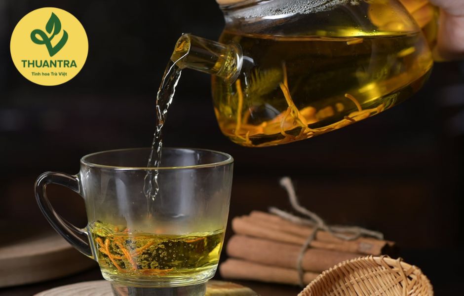 Công dụng của trà đông trùng hạ thảo, hướng dẫn 6 cách pha trà đông trùng hạ thảo tốt nhất