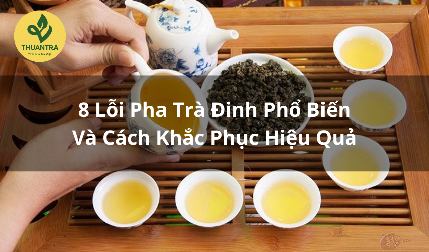 Pha Trà Đinh Sai Cách? 8 Lỗi Phổ Biến Bạn Cần Tránh Ngay