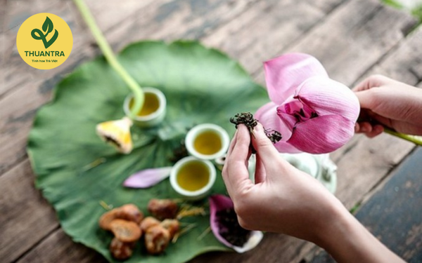 trà ướp sen