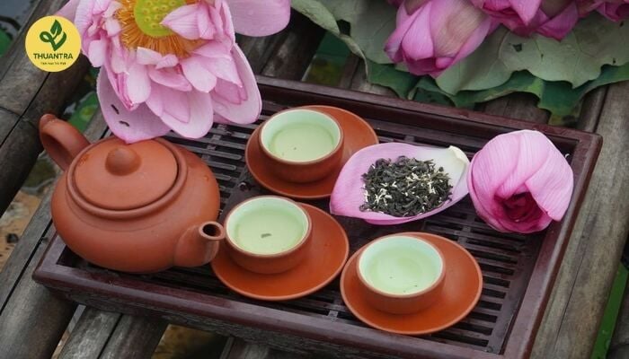 Trà Ướp Hoa Sen Tây Hồ - Tinh Hoa Nghệ Thuật Trà Việt