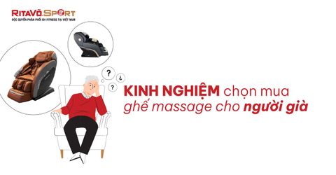 Kinh nghiệm chọn mua ghế massage cho người già