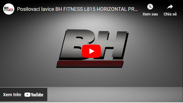 Posilovací lavice BH FITNESS L815 HORIZONTAL PRESS BENCH
