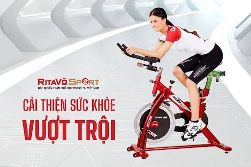 Xe đạp tập thể dục trong nhà BH Fitness chính hãng giá tốt