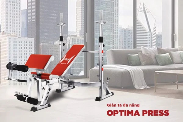 giàn tạ đa năng cao cấp Optima Press