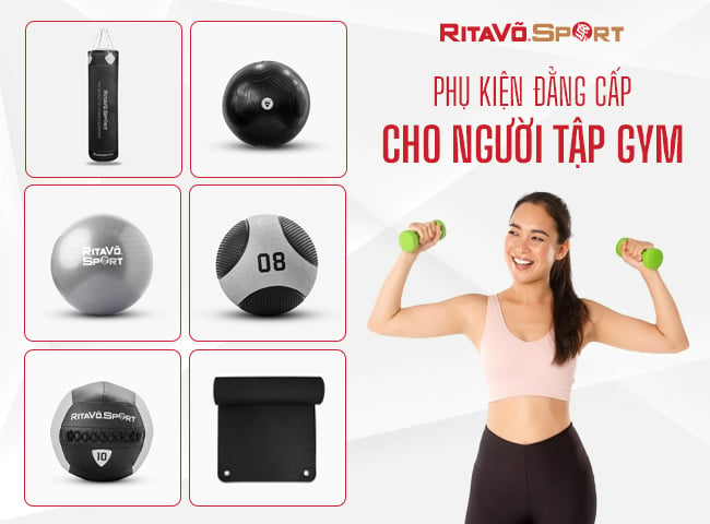 Tất tần tật phụ kiện tập gym