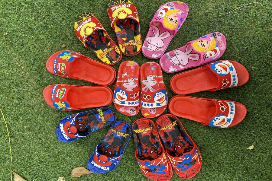 Việt Thắng - nơi sản xuất và cung cấp dép trẻ em đa dạng mẫu mã