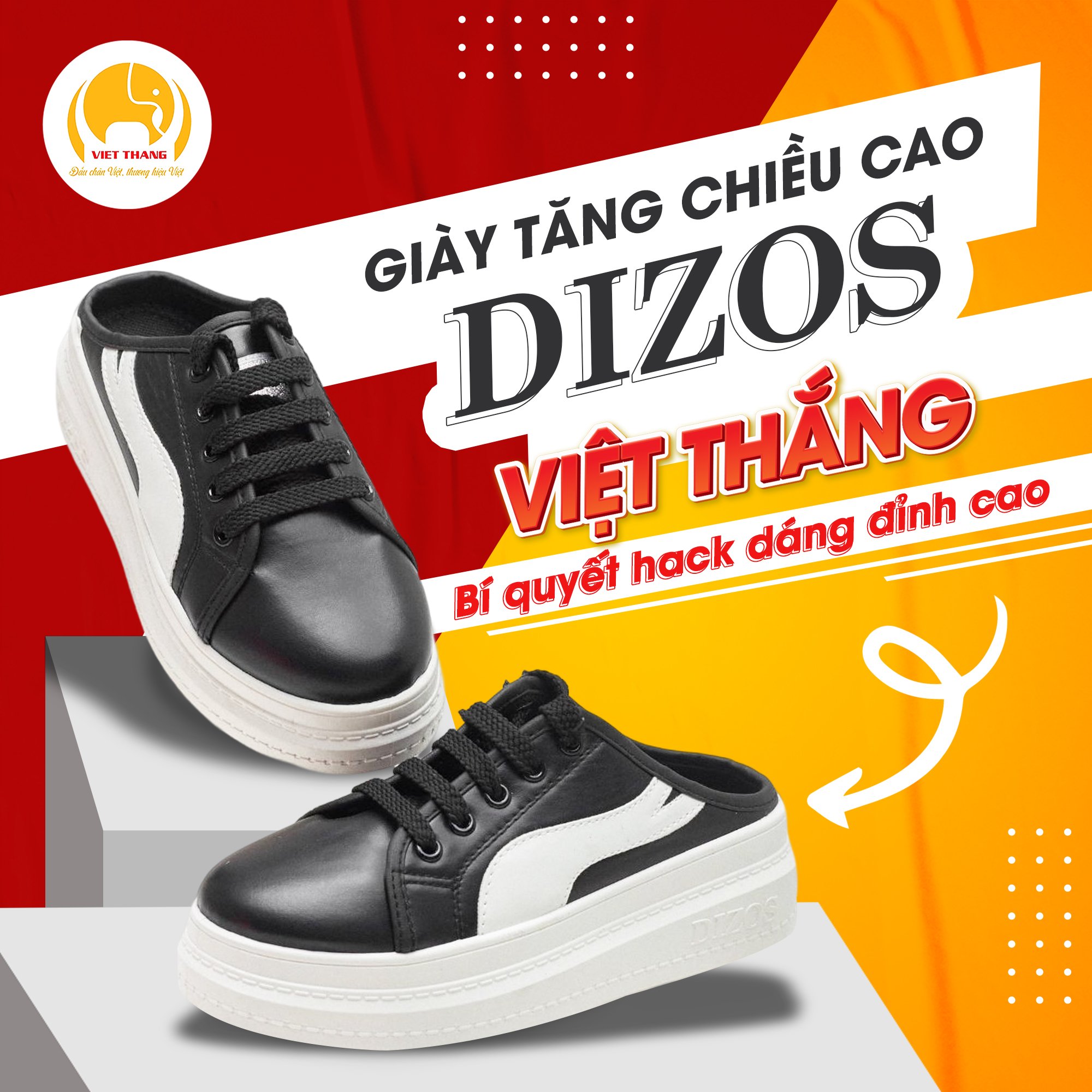 Lợi ích bất ngờ của giày tăng chiều cao DIZOS mang lại