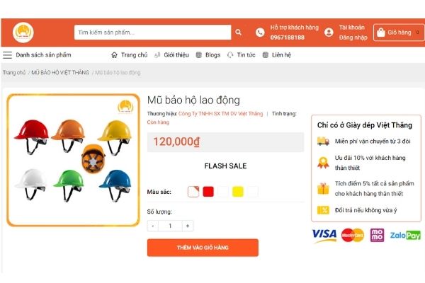 Sự cần thiết của nón bảo hộ lao động