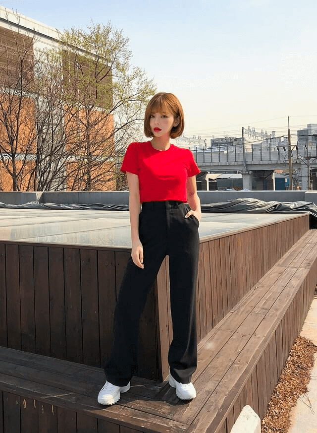 Tip phối đồ với giày tăng chiều cao nữ trẻ trung