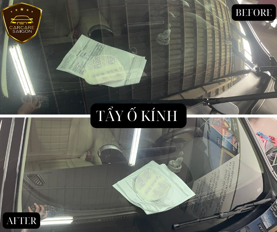 Mẹo Tẩy Vết Ố Trên Kính Ô Tô Siêu Sạch Ngay Tại Nhà