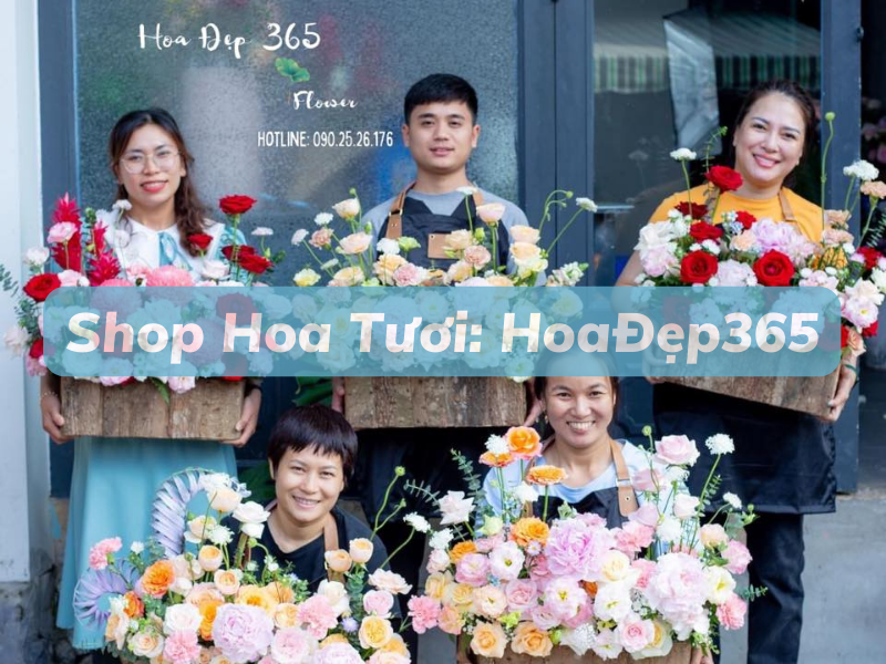 Top 8 shop hoa tươi đẹp được yêu thích nhất ở TP.HCM 2024