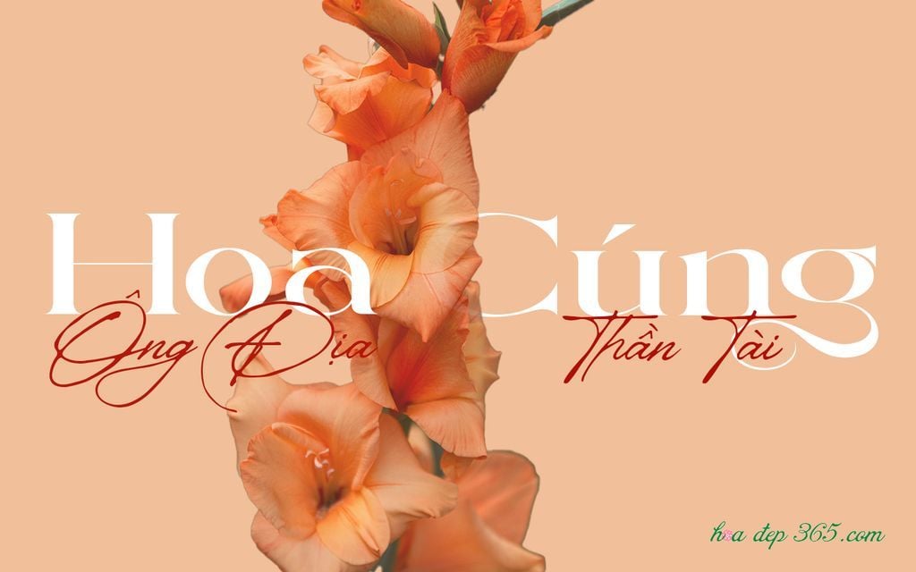 Hoa Cúng Ông Địa, Thần Tài, Gia Tiên & Bàn Thờ Phật Mới 2026
