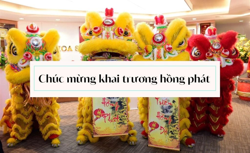 999+ Lời Chúc Mừng Khai Trương Hay Nhất, Hồng Phát 2026