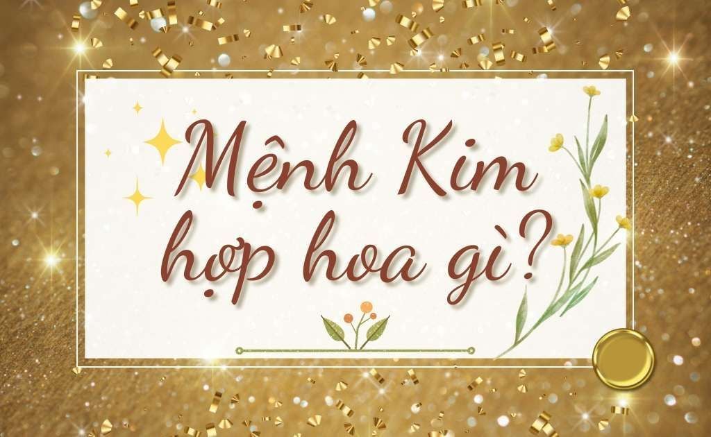 Mệnh Kim hợp hoa gì? 25+ loại hoa, cây phong thủy hút tài lộc may mắn
