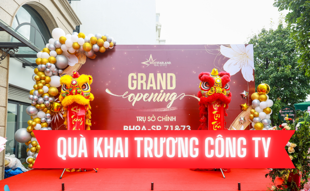 15+ Quà tặng khai trương công ty, mừng văn phòng mới ý nghĩa