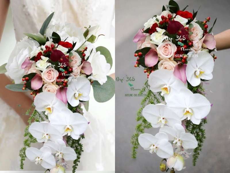 Bó Hoa Cưới Cầm Tay Trọng Đại - HC08