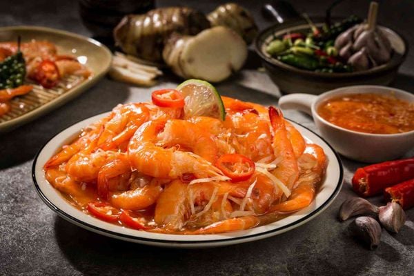 Món tôm chua - đặc sản Huế ngày Tết (Nguồn: Internet)