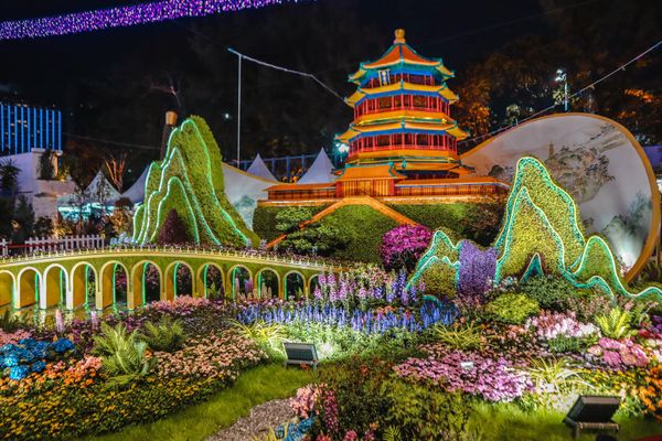 Công Viên Victoria vào buổi tối