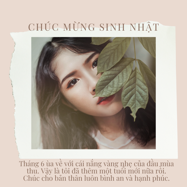 chúc mừng sinh nhật tháng 6