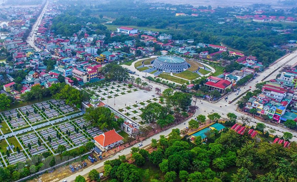 Một góc thành phố Điện Biên Phủ