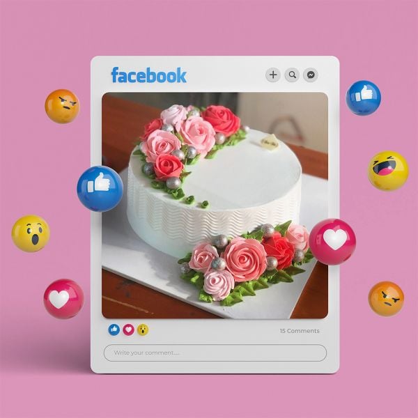 Ắt hẳn đây sẽ là một trong những mẫu bánh kem được lòng vợ của bạn đấy!