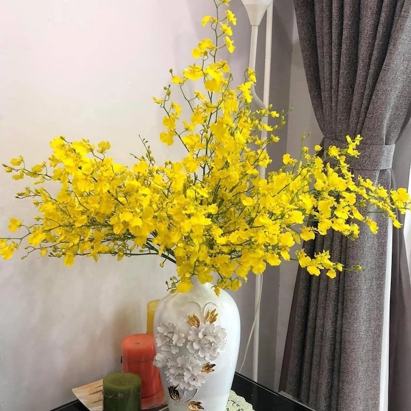 Mẹo giữ hoa lan cắm bàn thờ tươi lâu bằng cách chăm sóc đúng cách