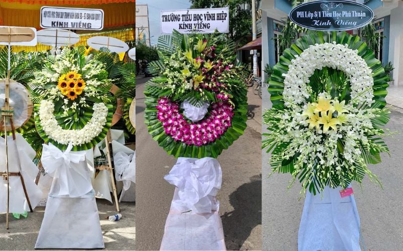 Cách ghi nội dung vòng hoa viếng từ tập thể lớp, bạn bè thân thiết