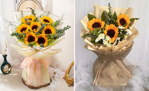 Hoa hướng dương mang đến nguồn năng lượng tích cực, phù hợp để tặng sinh nhật bạn