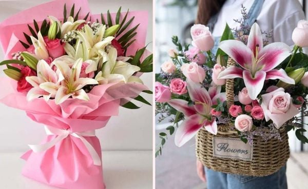 Hoa lily là lựa chọn sang trọng, tinh tế cho món quà sinh nhật đặc biệt