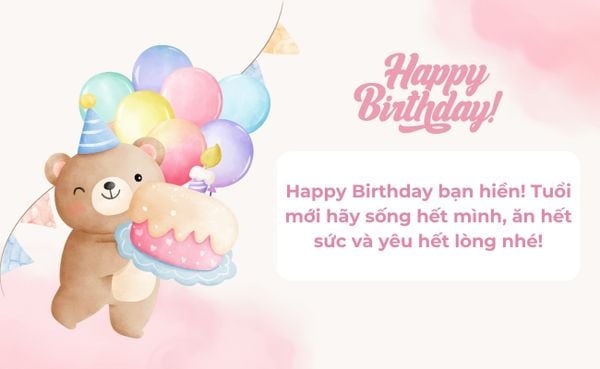 Những stt chúc mừng sinh nhật đầy sáng tạo dành tặng người bạn đặc biệt